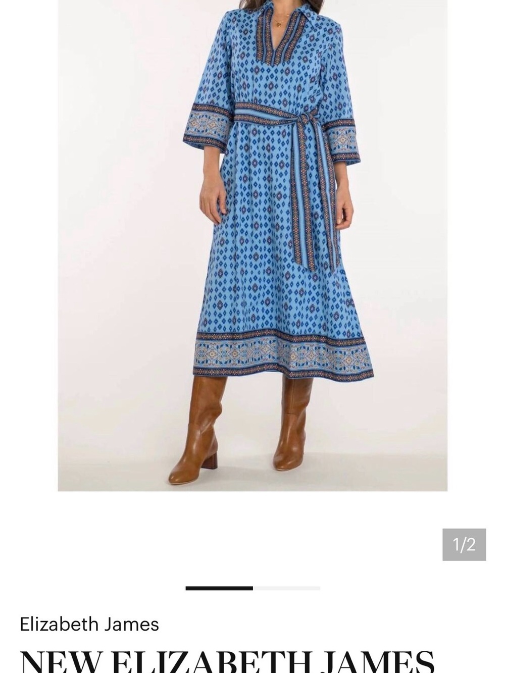 Elizabeth James The Label Talia dress size XS